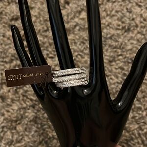 Henri Bendel Luxe Silver Ring Set